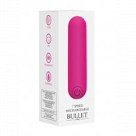 10 Speed Rechargeable Bullet - Pink