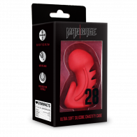 Model 28  Chastity Cage - Red