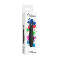 Sofia - ABS Bullet With Silicone Sleeve - 10-Speeds - Black