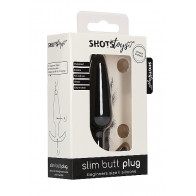 Slim Butt Plug - Black