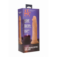7.5 Inch Realistic Dildo - Flesh