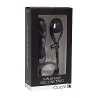 Inflatable Silicone Twist- Black